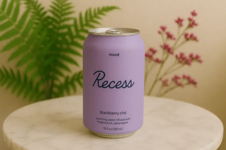 Recess Mood drink blackberry chai review