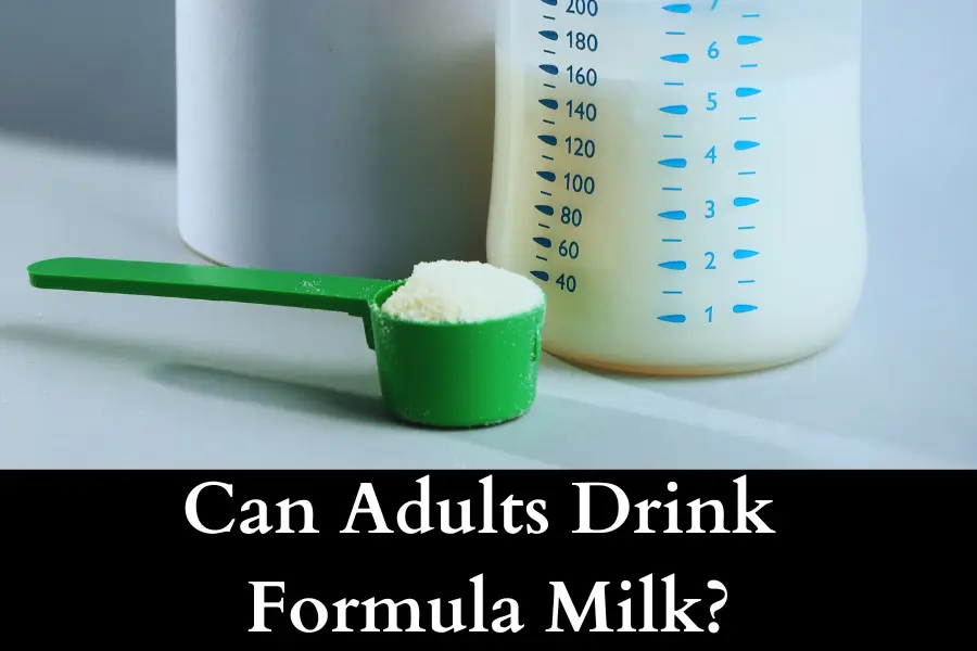 Can Adults Drink Formula Milk