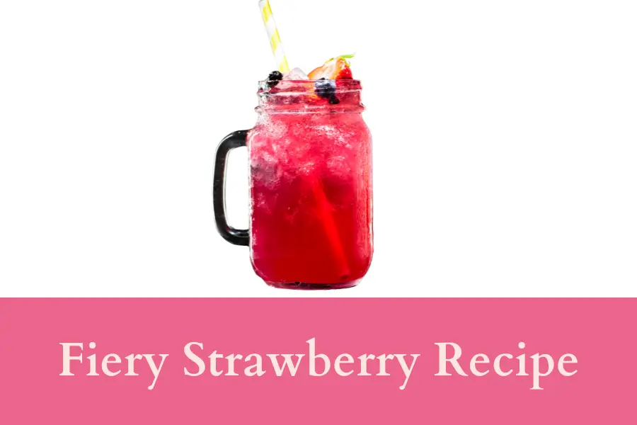 Fiery Strawberry with sprite recipe