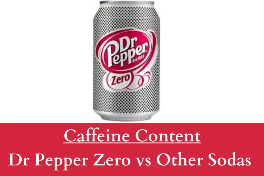 How Much Caffeine Is in Dr Pepper Zero Compared to Other Sodas