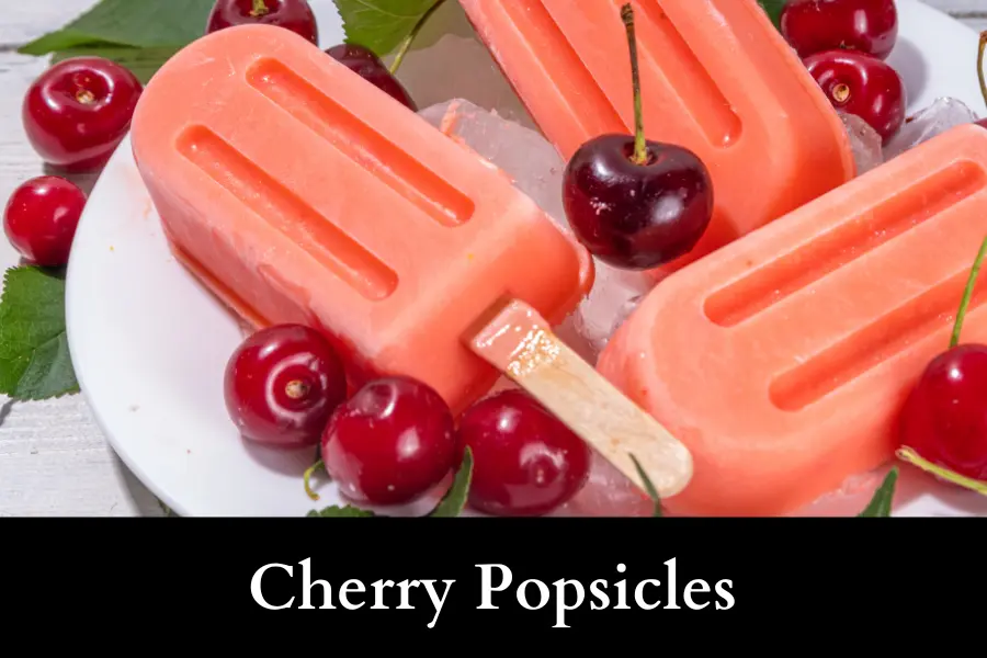 Cherry Popsicles - Trader Joe's Cherry Juice Recipe