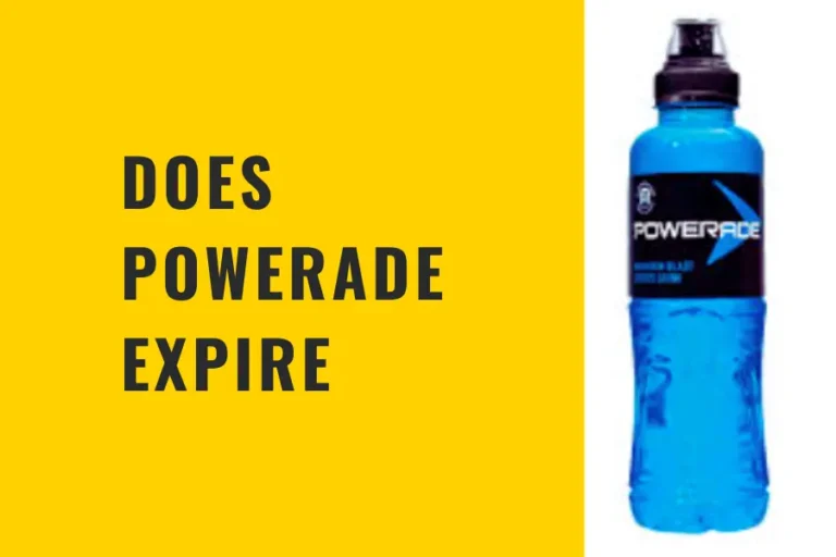 Does Powerade Expire