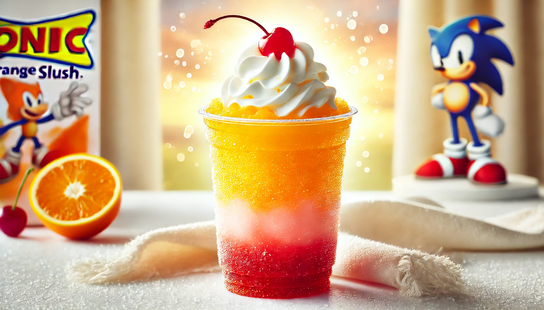 Sonic Orange Cream Slush