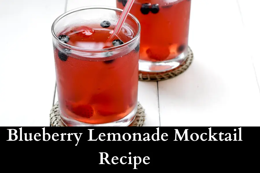 Blueberry Lemonade Mocktail Recipe