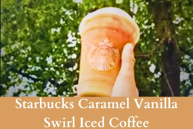 Starbucks Caramel Vanilla Swirl Iced Coffee