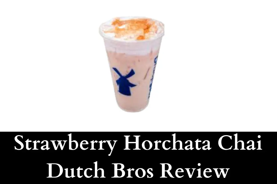 Strawberry Horchata Chai Dutch Bros Review