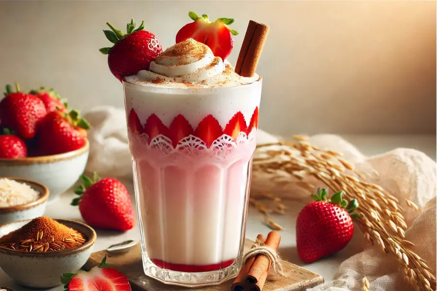 Strawberry Horchata Chai