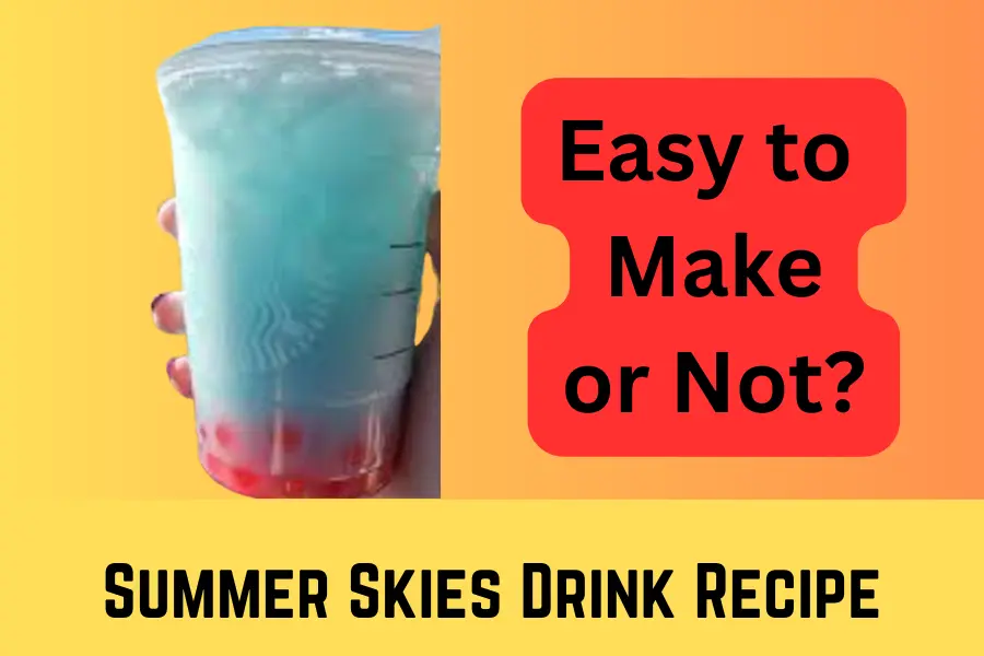 Summer Skies Drink Recipe