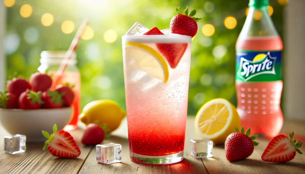 Sprite Strawberry Lemonade recipe