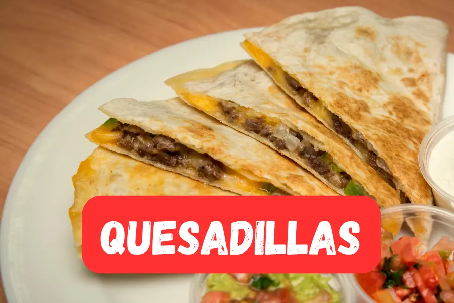 quesadillas are Perfect Snacks to Serve with Fiery Strawberry Sprite