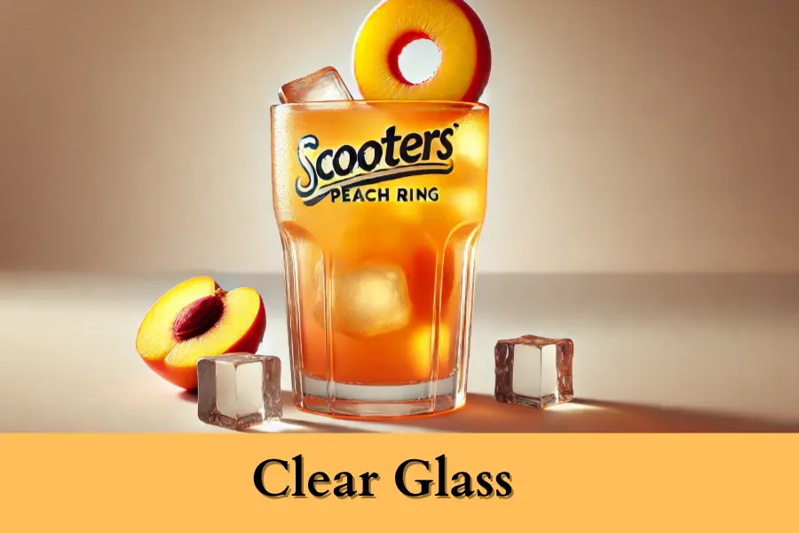 Best Ways to serve the peach ring scooter drink