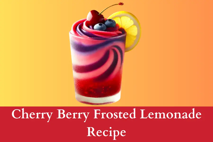 Cherry Berry Frosted Lemonade recipe