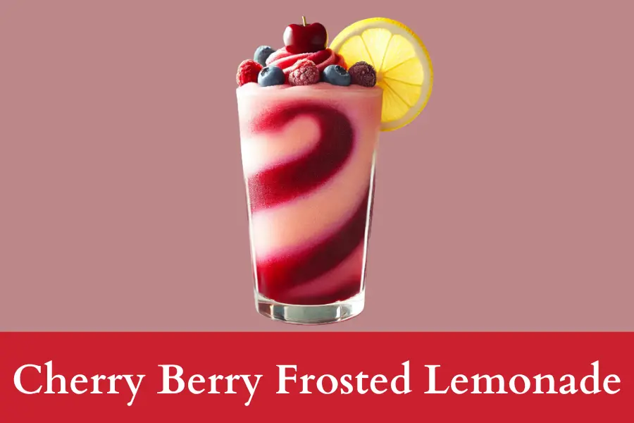 Cherry Berry Frosted Lemonade