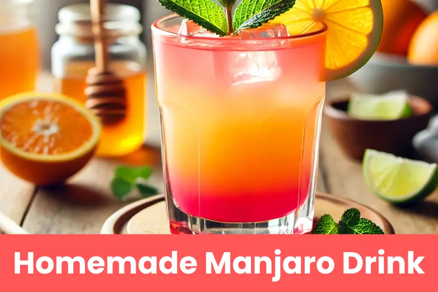 Homemade Manjaro Drink recipe