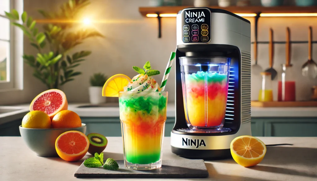 How to make an iced drink in Ninja Creami