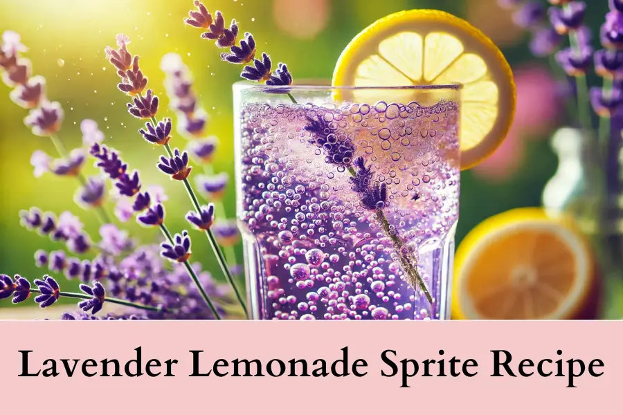 Lavender Lemonade Sprite recipe