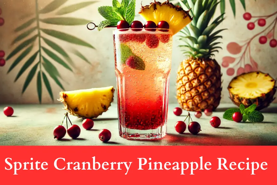 Sprite Cranberry Pineapple recipe