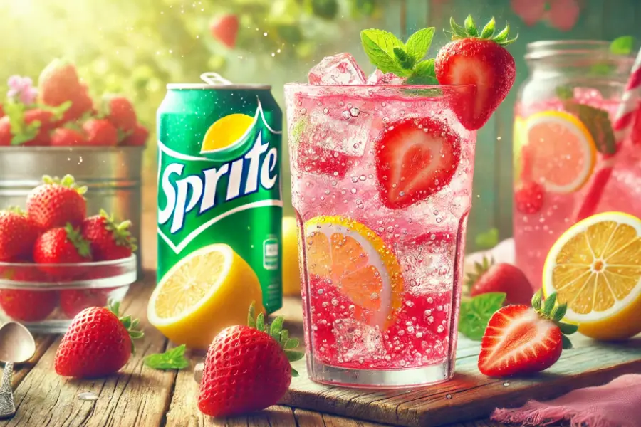 Strawberry-Lemonade Sprite