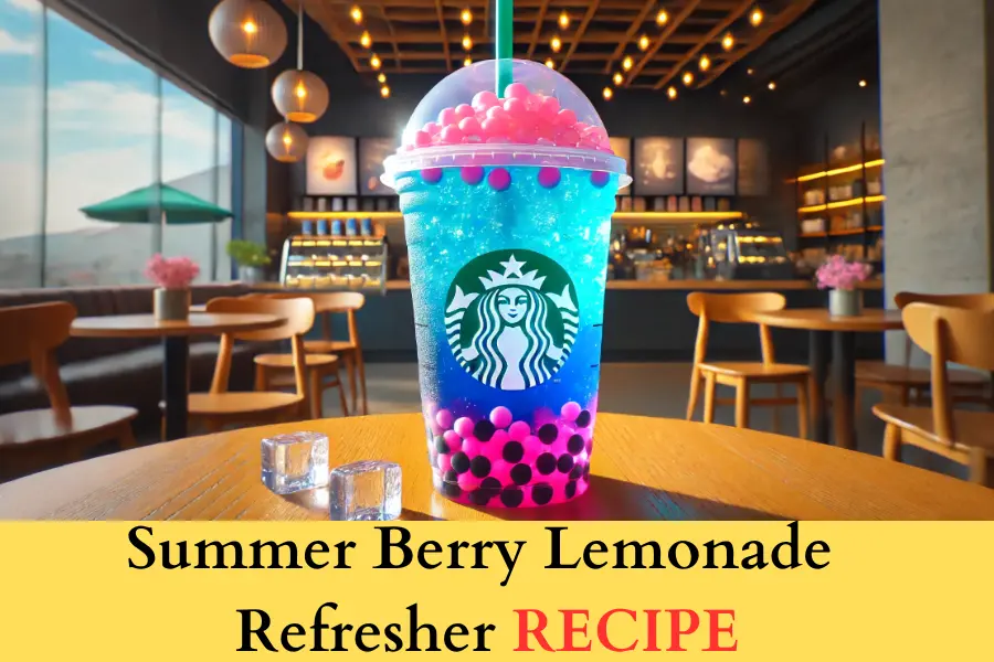 Summer Berry Lemonade Refresher recipe