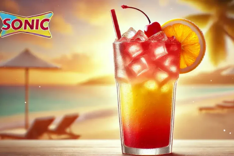 my Paradise Sunset Sonic Drink review