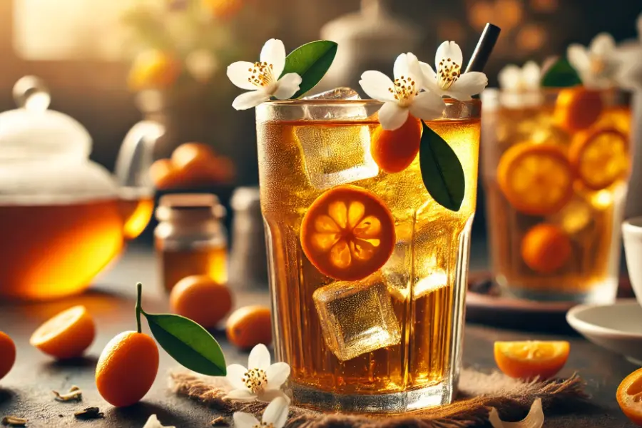 easy Kumquat Jasmine Tea Recipe