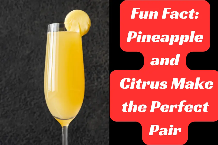 Fun Fact Pineapple and Citrus Make the Perfect Pair