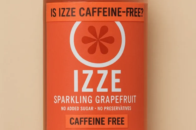 Is Izze Caffeine-Free