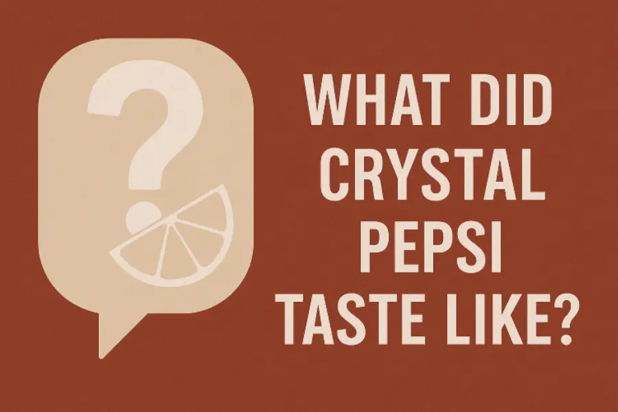 What did Crystal Pepsi taste like