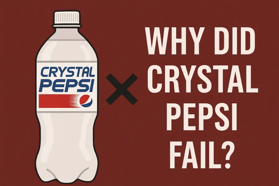 Why Did Crystal Pepsi Fail