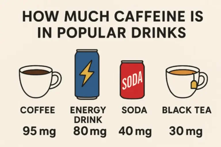 How Much Caffeine is in Popular Drinks